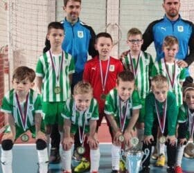 Selekcija U8 uspešna v zimski ligi