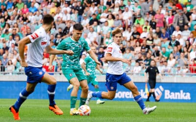LED oglaševanje na prvi kvalifikacijski tekmi