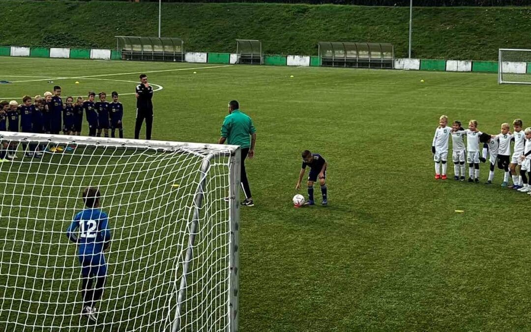 Zmajčki gostili nogometne prijatelje iz Maribora