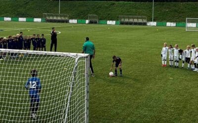 Zmajčki gostili nogometne prijatelje iz Maribora