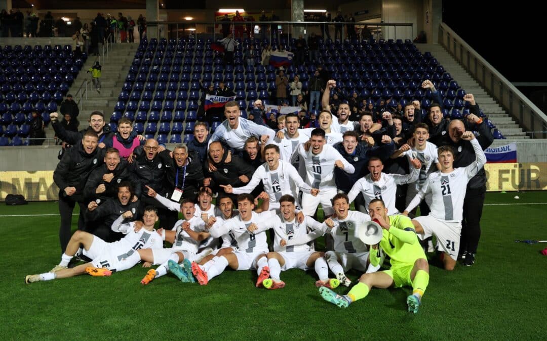 Slovenija U21 na EURO s prvega mesta!