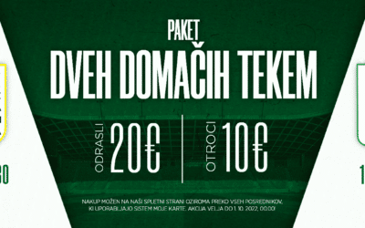 Z nakupom paketa do vstopnic za večni derbi!
