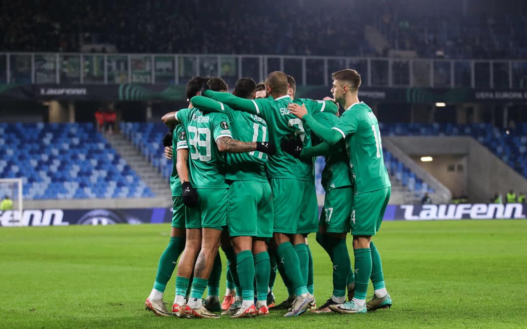 6. krog UECL, Slovan Bratislava 1-2 Olimpija