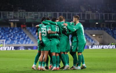 6. krog UECL, Slovan Bratislava 1-2 Olimpija
