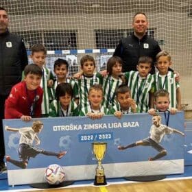 Selekciji U9 in U10 osvojili zimsko ligo