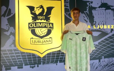 Bor Bokavšek Signs His First Professional Contract