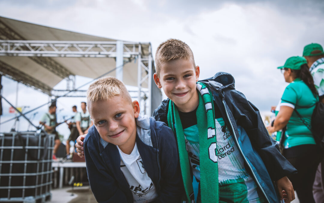 Match against Bravo and Family Day at Stožice