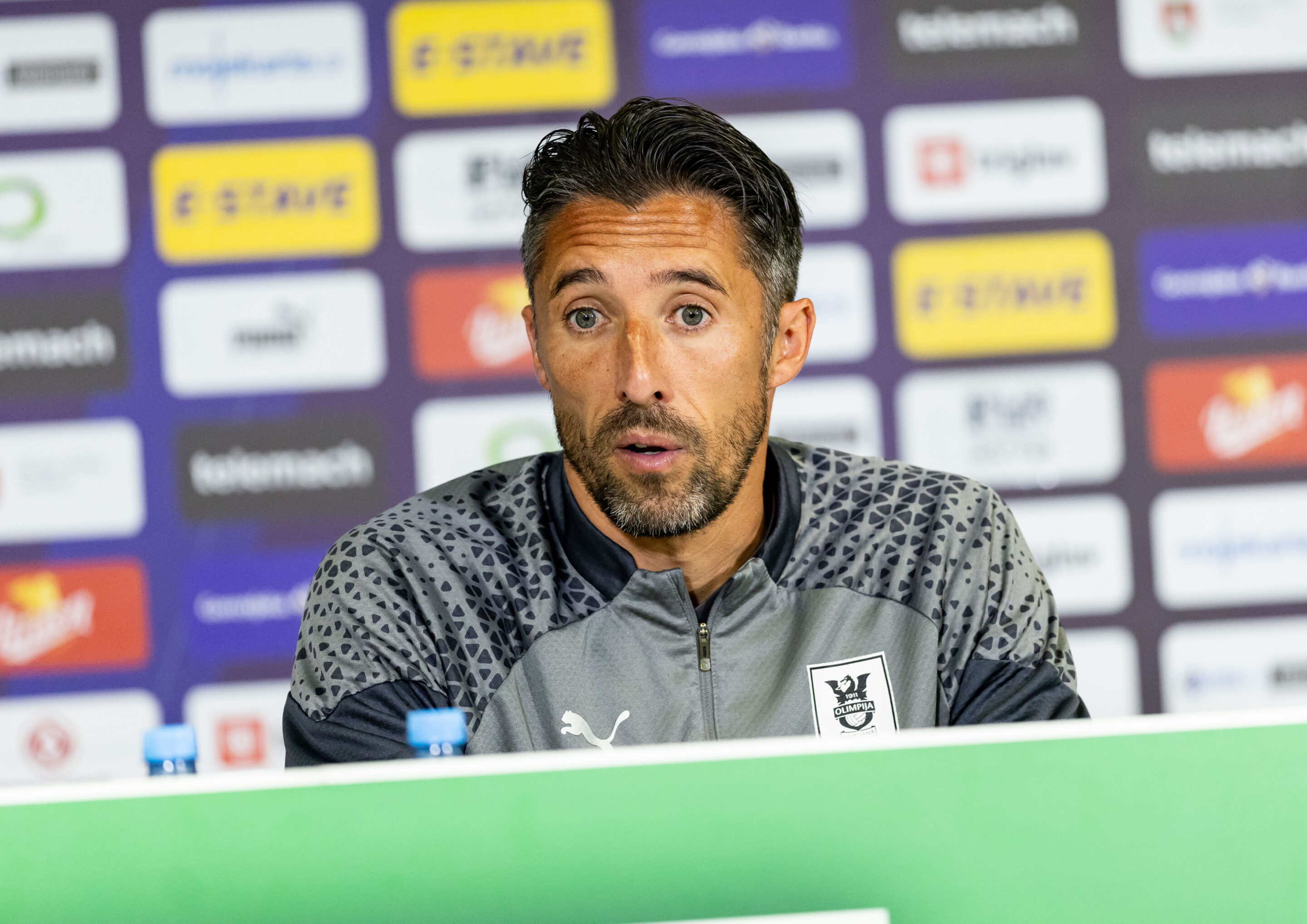NK Olimpija, press conference