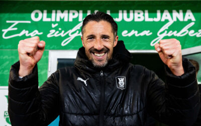 Gorenc in Bessone po veliki zmagi nad Celjem