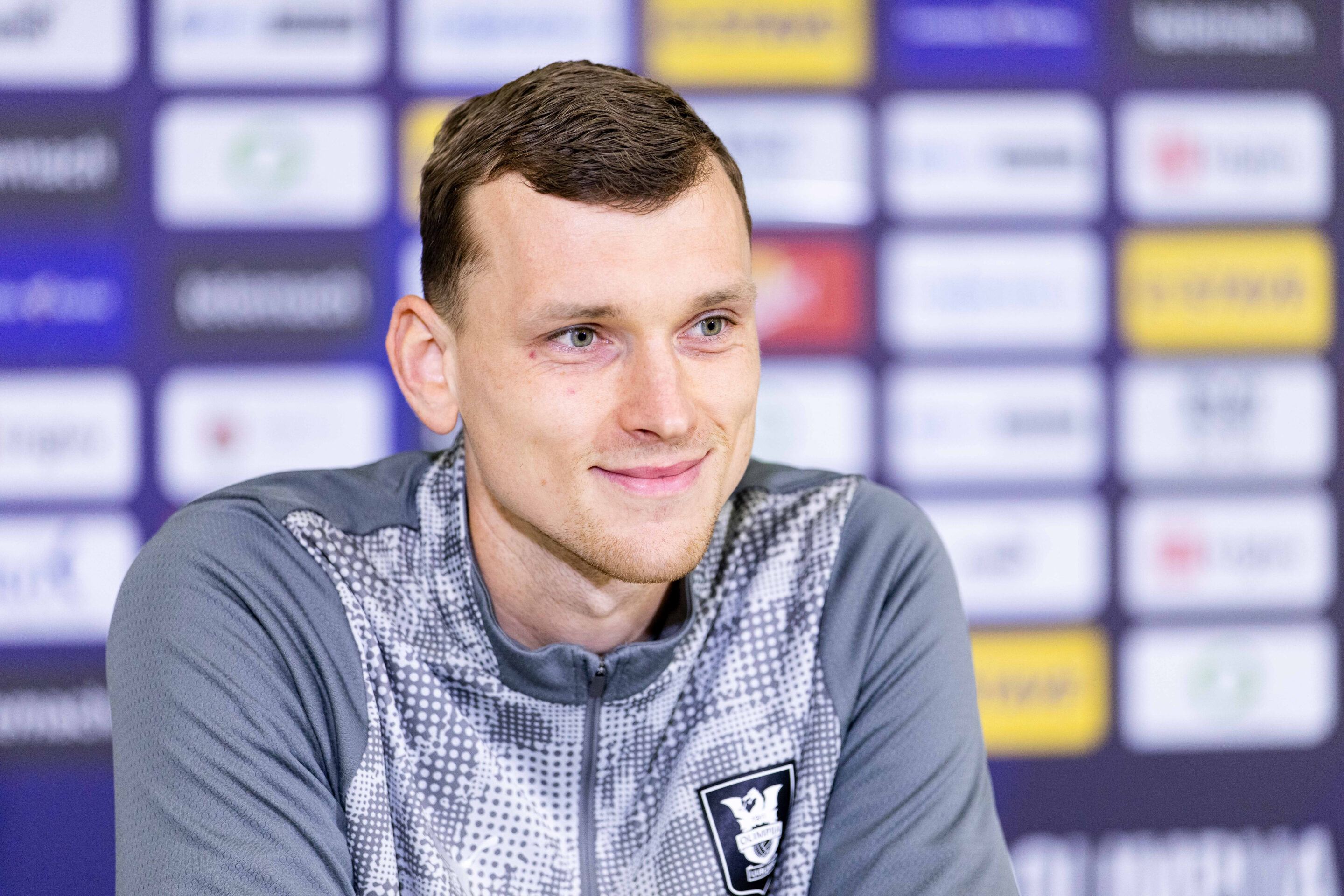 Press conference of NK Olimpija Ljubljana