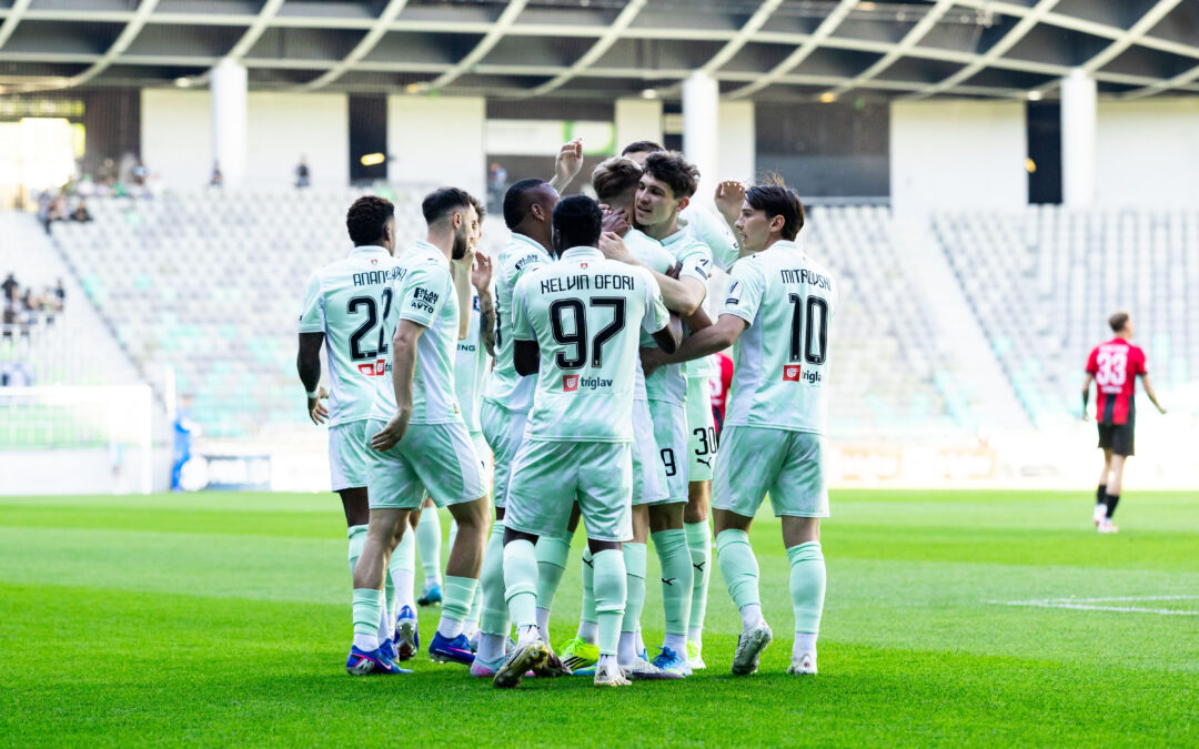 33. krog 1. SNL: Olimpija 3-0 Primorje