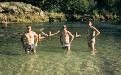 Popoldan na raftingu