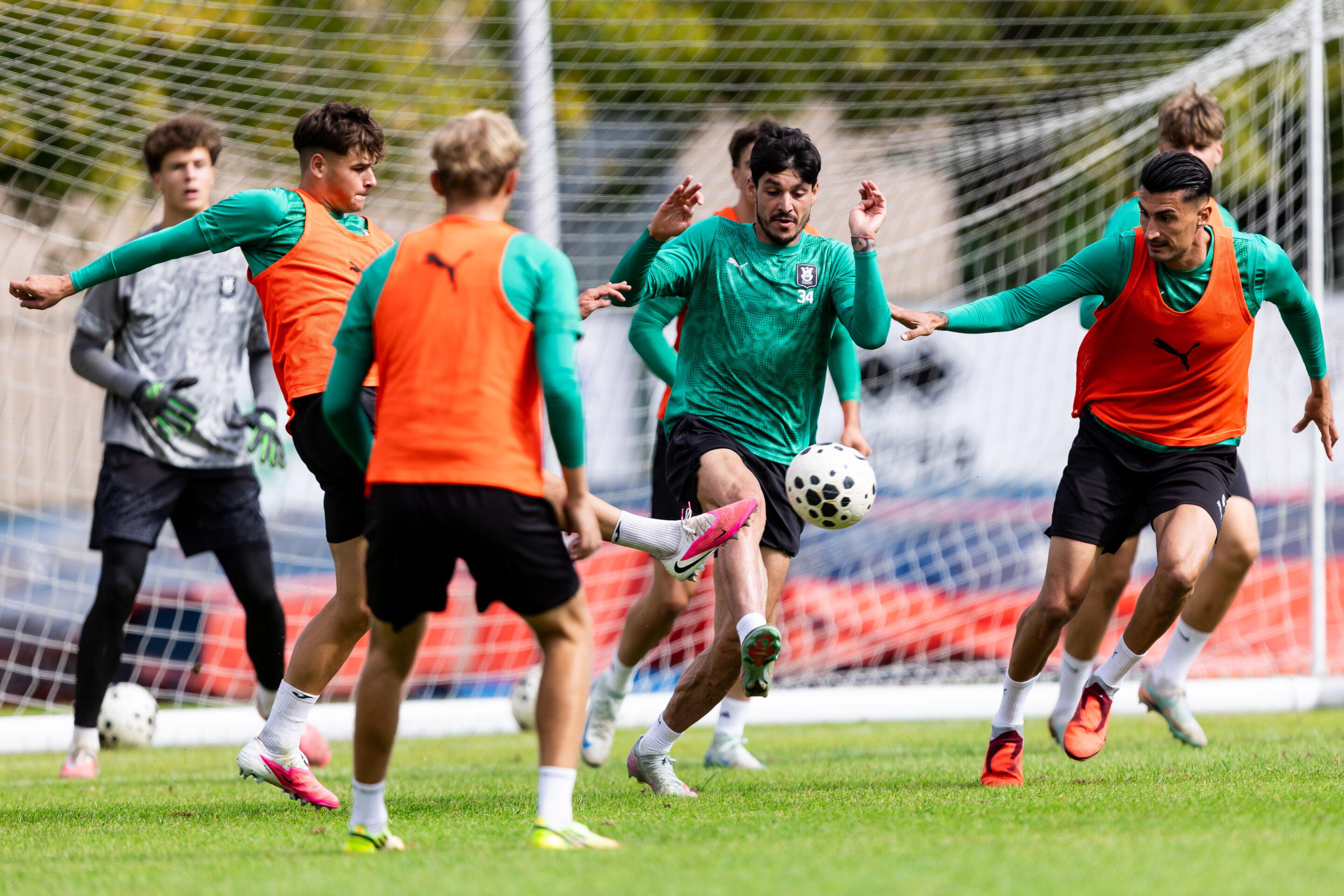Training session of NK Olimpija